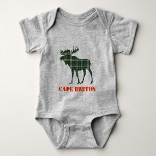 Cape Breton Tartan plaid moose customisable shirt