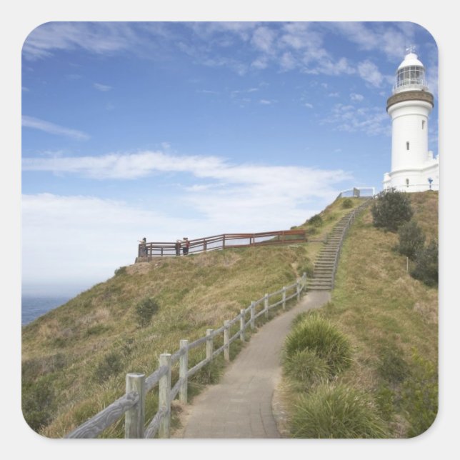 Cape Byron Lighthouse, Cape Byron (Australia's 2 Square Sticker (Front)