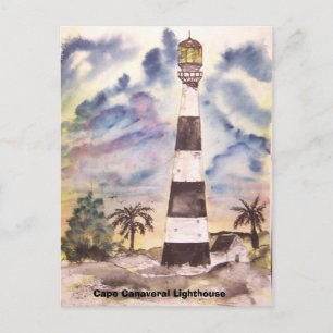 cape canaveral lighthouse, Cape Canaveral Light... Postcard
