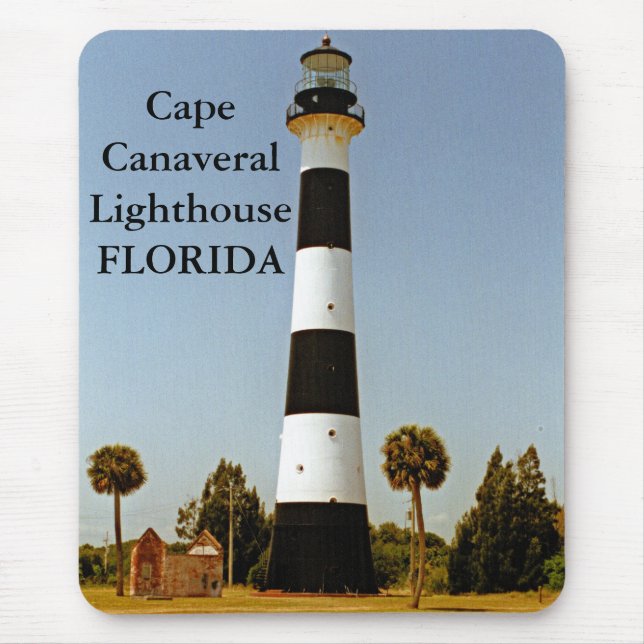 Cape Canaveral Lighthouse, Florida Mousepad (Front)