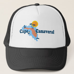 Cape Canaveral  - Surf Design. Trucker Hat