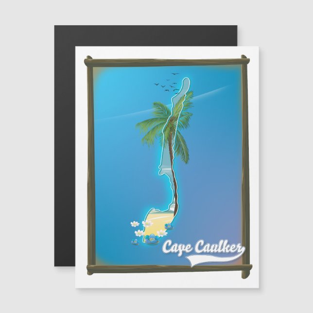 Cape Caulker Travel map (Front/Back)