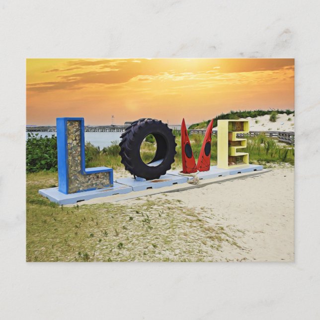 Cape Charles - Eastern Shore -- Virginia Postcard (Front)