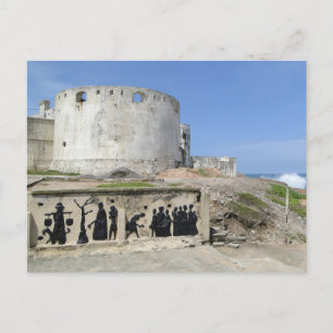 Cape Coast Castle From Outside Postcard