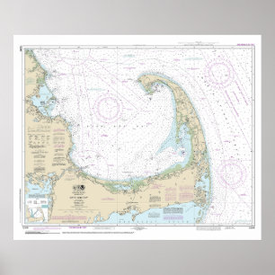 Cape Cod Bay Nautical Chart 13246