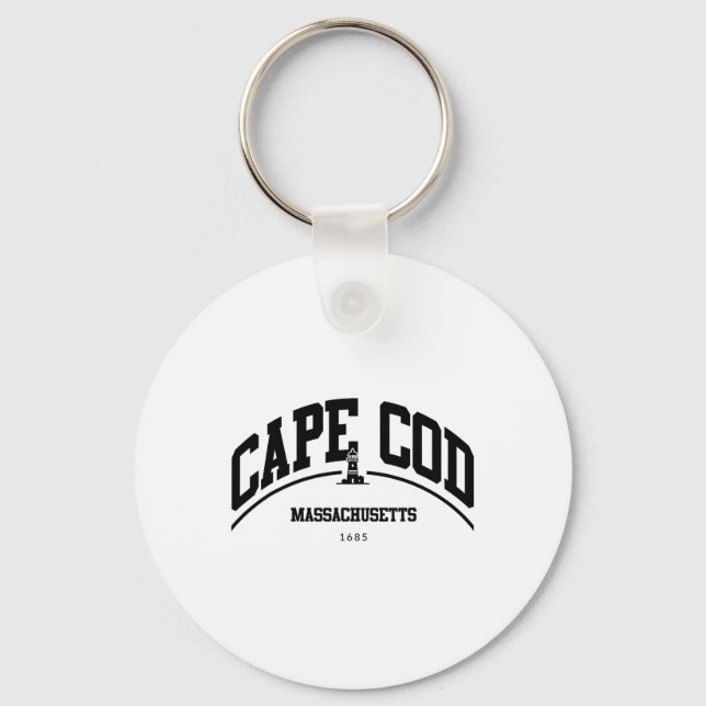 Cape Cod Beach Cod Family Vacation Cape Cod Trip V Key Ring (Front)