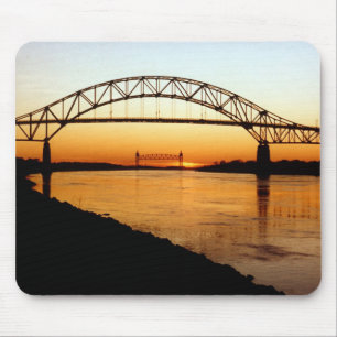Cape Cod Bourne Bridge Mouse Mat