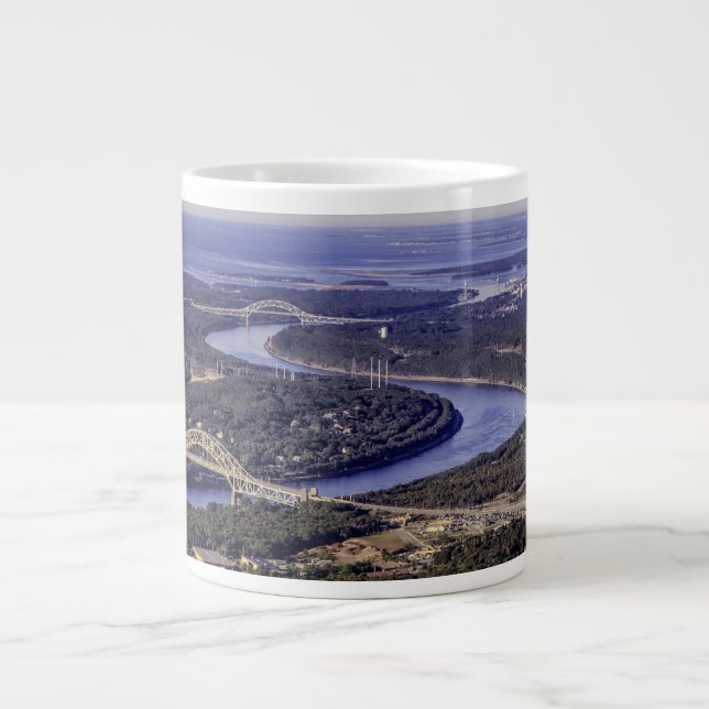 Cape Cod Canal Jumbo Mug (Front)
