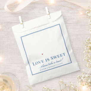 Cape Cod Destination Wedding Love is Sweet Favour Bags