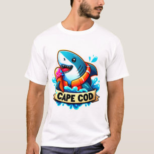 CAPE COD-GREAT WHITE EATING ICE CREAM 2 T-Shirt
