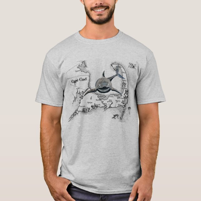 Cape Cod Great White T-Shirt (Front)