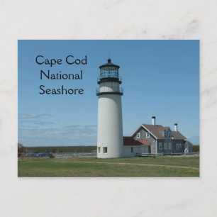 Cape Cod Highland Lighthouse Postcard