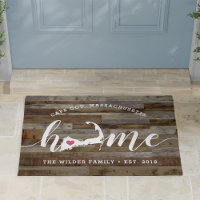 Cape Cod Home Town Personalised Wood Look