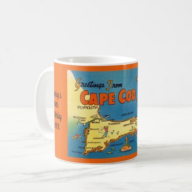 Cape Cod II Custom Mug (Front Left)