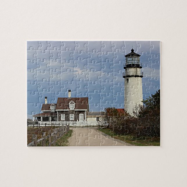 Cape Cod Light Jigsaw Puzzle (Horizontal)