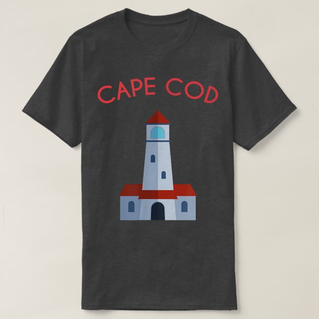 Cape Cod Lighthouse Boston MA New England2  T-Shirt (Design Front)