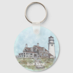 Cape Cod Lighthouse Key Ring