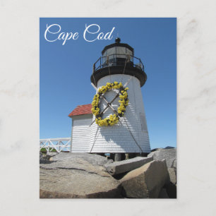 Cape Cod  Lighthouse, Nantucket, Mass Postcard
