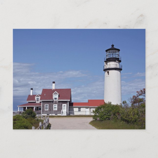 Cape Cod Lighthouse Postcard (Front)