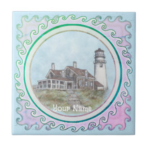 Cape Cod Lighthouse  Tile