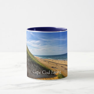 Cape Cod Living Mug - Truro Beach Scene