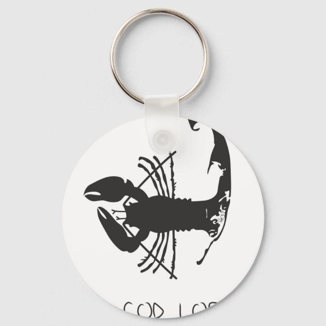 CAPE COD LOBSTER KEY RING (Front)