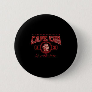 Cape Cod M Souvenir Life Past The Bridge Souvenir  6 Cm Round Badge