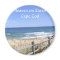 Cape Cod MA  Beach Heaven On Earth ridge Magnet