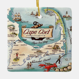 Cape Cod MA Ornament