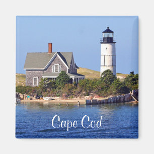 Cape Cod MA Sandy Neck Lighthouse Fridge Magnet