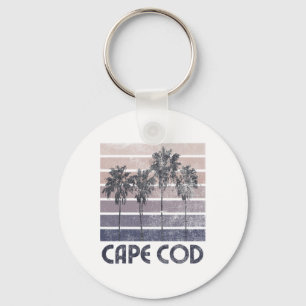 Cape Cod Machusetts Beach Summer Vacation Vintage Key Ring