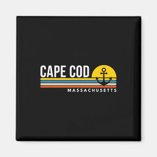 Cape Cod Machusetts Ma Vintage Retro Souvenirs Boa Magnet