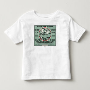 Cape Cod Magnolia Brand Cranberry Label Toddler T-Shirt