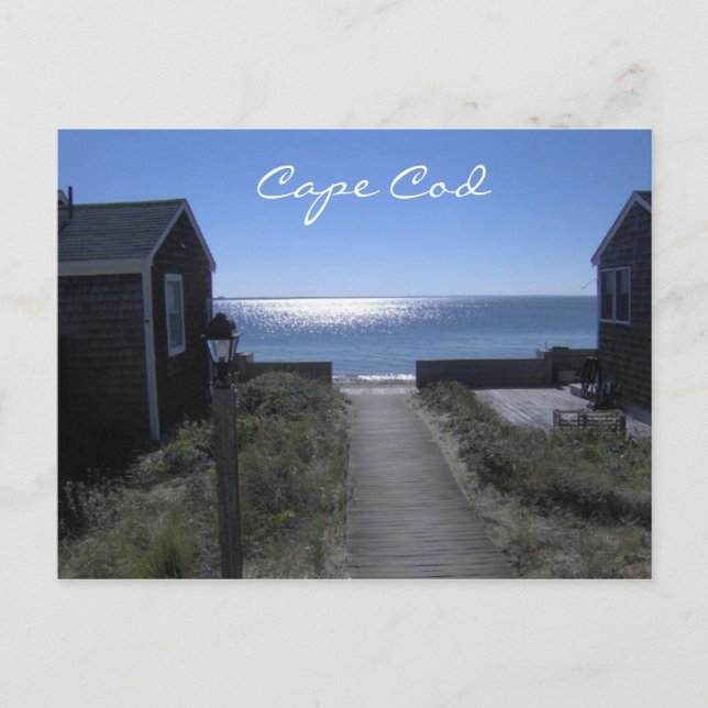 Cape Cod Massachusetts at Dusk Postcard (Front)