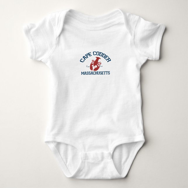 Cape Cod - Massachusetts. Baby Bodysuit (Front)