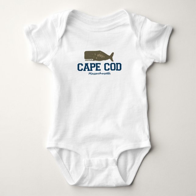 Cape Cod - Massachusetts. Baby Bodysuit (Front)