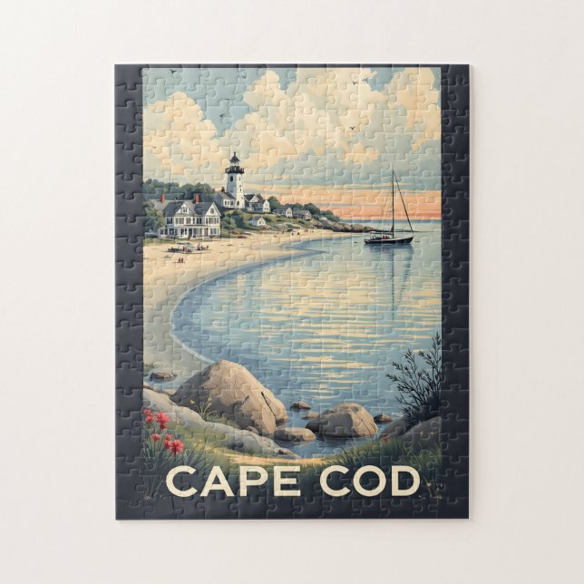 Cape Cod Massachusetts Jigsaw Puzzle (Vertical)