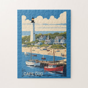Cape Cod Massachusetts Jigsaw Puzzle