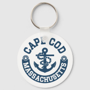 Cape Cod Massachusetts Key Ring