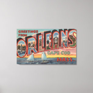 Cape Cod, Massachusetts (Orleans) Canvas Print