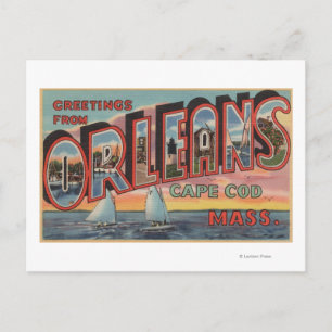 Cape Cod, Massachusetts (Orleans) Postcard