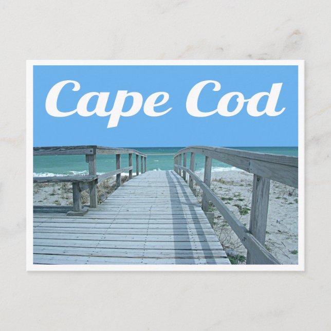 Cape Cod, Massachusetts Post Card (Front)