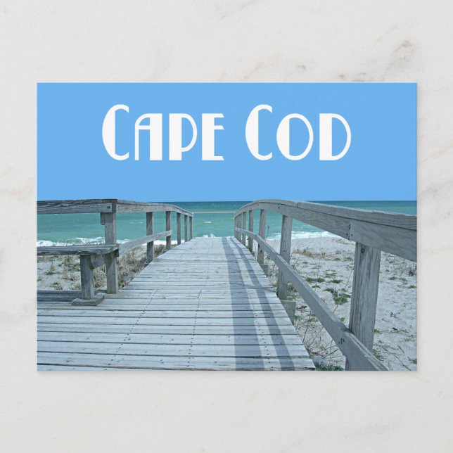 Cape Cod, Massachusetts Post Card (Front)