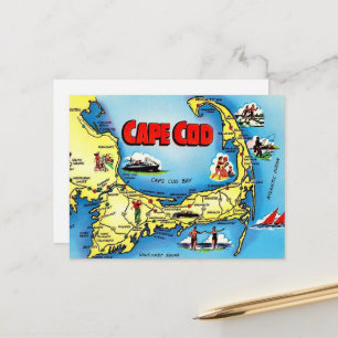 Cape Cod Massachusetts Postcard