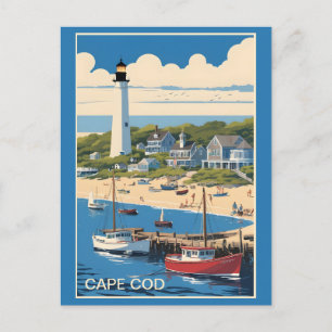 Cape Cod Massachusetts Postcard