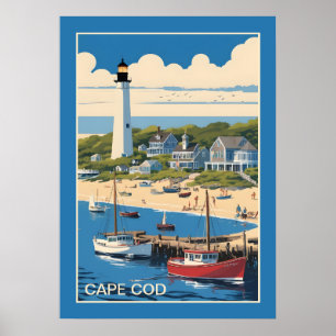 Cape Cod Massachusetts Poster