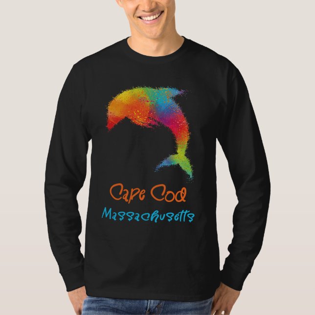 Cape Cod  Massachusetts  Souvenir T-Shirt (Front)