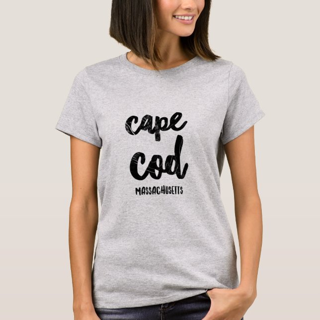 Cape Cod Massachusetts T-Shirt (Front)