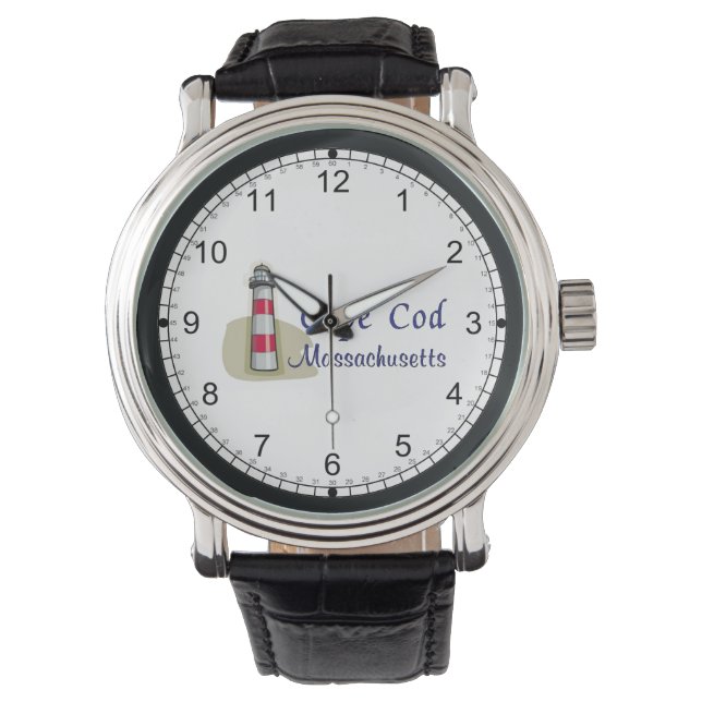 Cape Cod Massachusetts Wrist Watch (Front)