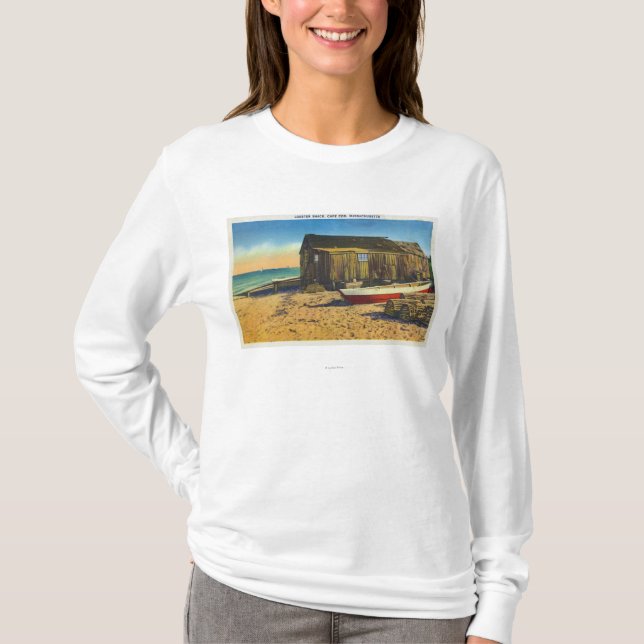 Cape Cod, MassachusettsView of a Lobster Shack T-Shirt (Front)
